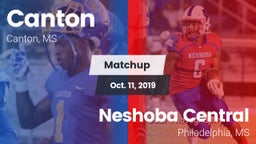 Matchup: Canton  vs. Neshoba Central  2019