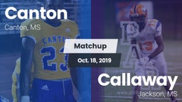 Matchup: Canton  vs. Callaway  2019