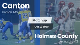 Matchup: Canton  vs. Holmes County 2020