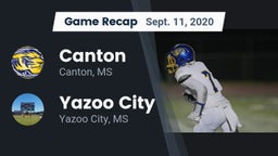 Recap: Canton  vs. Yazoo City  2020