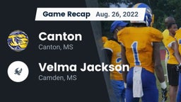 Recap: Canton  vs. Velma Jackson  2022