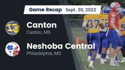 Recap: Canton  vs. Neshoba Central  2022