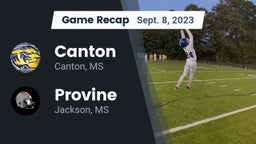 Recap: Canton  vs. Provine  2023