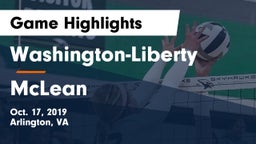 Washington-Liberty  vs McLean  Game Highlights - Oct. 17, 2019