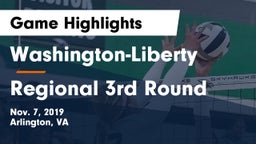 Washington-Liberty  vs Regional 3rd Round Game Highlights - Nov. 7, 2019