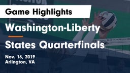 Washington-Liberty  vs States Quarterfinals Game Highlights - Nov. 16, 2019