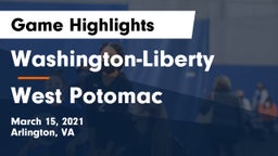 Washington-Liberty  vs West Potomac  Game Highlights - March 15, 2021