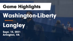 Washington-Liberty  vs Langley  Game Highlights - Sept. 14, 2021