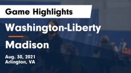 Washington-Liberty  vs Madison Game Highlights - Aug. 30, 2021