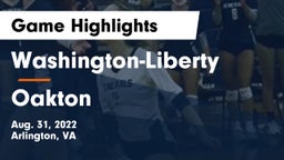 Washington-Liberty  vs Oakton Game Highlights - Aug. 31, 2022