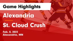 Alexandria  vs St. Cloud Crush Game Highlights - Feb. 8, 2022