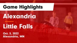 Alexandria  vs Little Falls Game Highlights - Oct. 3, 2022