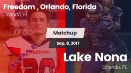 Matchup: Freedom  vs. Lake Nona  2017