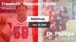 Matchup: Freedom  vs. Dr. Phillips  2017