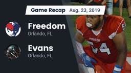 Recap: Freedom  vs. Evans  2019