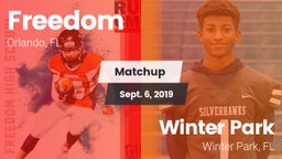 Matchup: Freedom  vs. Winter Park  2019