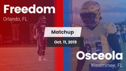 Matchup: Freedom  vs. Osceola  2019