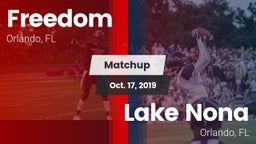 Matchup: Freedom  vs. Lake Nona  2019
