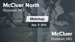 Matchup: McCluer North High vs. McCluer  2016