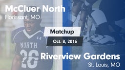 Matchup: McCluer North High vs. Riverview Gardens  2016