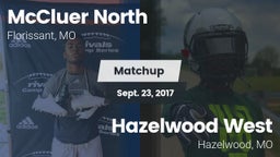 Matchup: McCluer North High vs. Hazelwood West  2017