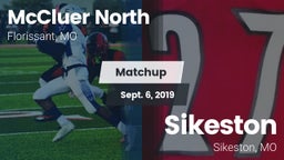 Matchup: McCluer North High vs. Sikeston  2019