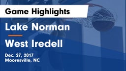 Lake Norman  vs West Iredell  Game Highlights - Dec. 27, 2017