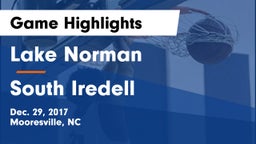 Lake Norman  vs South Iredell  Game Highlights - Dec. 29, 2017