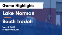 Lake Norman  vs South Iredell  Game Highlights - Jan. 3, 2018