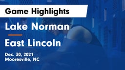 Lake Norman  vs East Lincoln  Game Highlights - Dec. 30, 2021