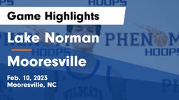 Lake Norman  vs Mooresville  Game Highlights - Feb. 10, 2023