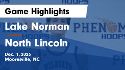 Lake Norman  vs North Lincoln  Game Highlights - Dec. 1, 2023