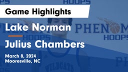 Lake Norman  vs Julius Chambers  Game Highlights - March 8, 2024