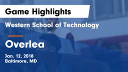 Western School of Technology vs Overlea  Game Highlights - Jan. 12, 2018