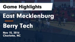 East Mecklenburg  vs Berry Tech  Game Highlights - Nov 15, 2016