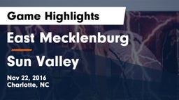 East Mecklenburg  vs Sun Valley  Game Highlights - Nov 22, 2016