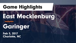 East Mecklenburg  vs Garinger  Game Highlights - Feb 3, 2017