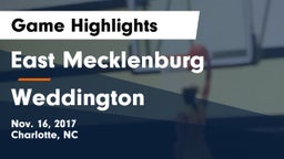 East Mecklenburg  vs Weddington  Game Highlights - Nov. 16, 2017