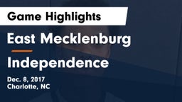 East Mecklenburg  vs Independence  Game Highlights - Dec. 8, 2017