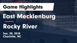 East Mecklenburg  vs Rocky River  Game Highlights - Jan. 30, 2018