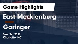 East Mecklenburg  vs Garinger  Game Highlights - Jan. 26, 2018