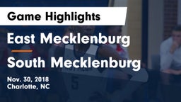 East Mecklenburg  vs South Mecklenburg  Game Highlights - Nov. 30, 2018