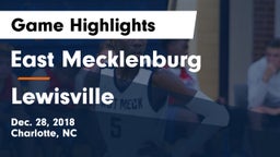 East Mecklenburg  vs Lewisville  Game Highlights - Dec. 28, 2018
