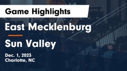 East Mecklenburg  vs Sun Valley  Game Highlights - Dec. 1, 2023