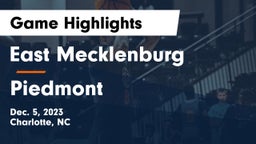 East Mecklenburg  vs Piedmont  Game Highlights - Dec. 5, 2023