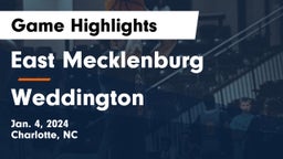 East Mecklenburg  vs Weddington  Game Highlights - Jan. 4, 2024