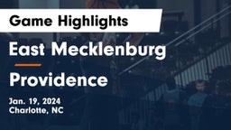 East Mecklenburg  vs Providence  Game Highlights - Jan. 19, 2024