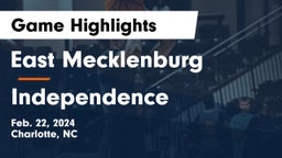 East Mecklenburg  vs Independence  Game Highlights - Feb. 22, 2024
