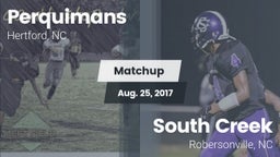 Matchup: Perquimans High vs. South Creek  2016