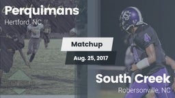 Matchup: Perquimans High vs. South Creek  2017
